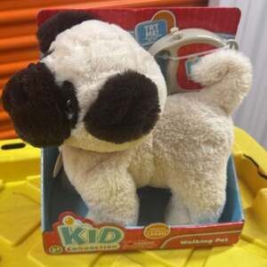 Walking pets dog brown and black